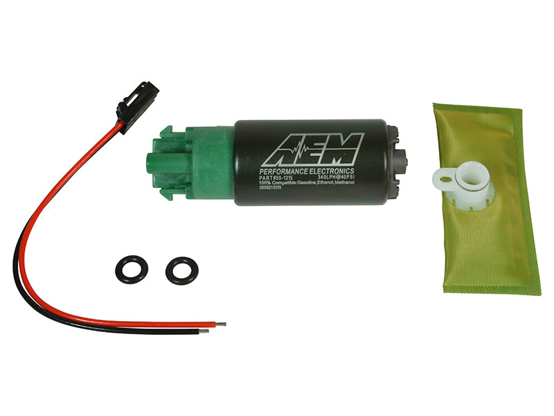 AEM 340LPH 65mm Fuel Pump Kit w/ Mounting Hooks - Ethanol Compatible