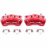 Power Stop 07-12 Acura RDX Front Red Calipers w/Brackets - Pair