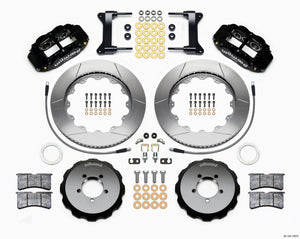 Wilwood Narrow Superlite 6R Front Hat Kit 14.00in 1999-2012 Subaru WRX w/Lines