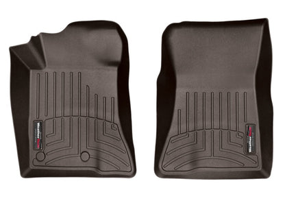 WeatherTech 2015+ Ford Mustang Front FloorLiner - Cocoa