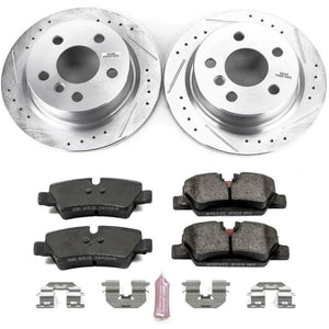 Power Stop 14-19 Mini Cooper Rear Z23 Evolution Sport Brake Kit