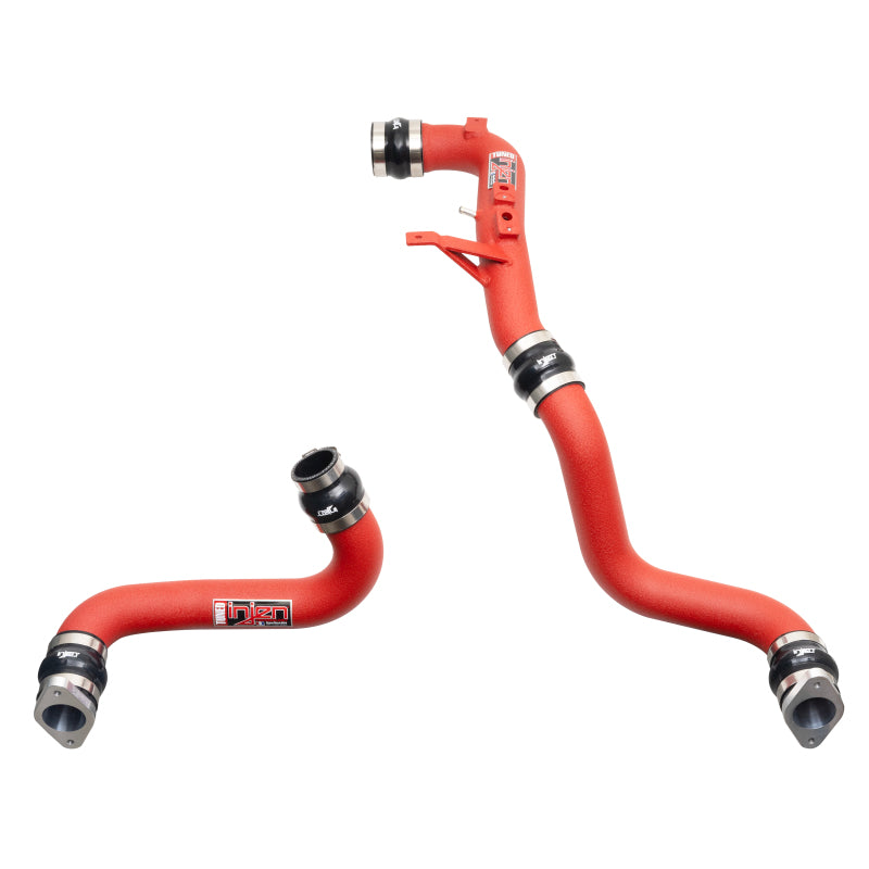 Injen 22-23 Honda/Acura Civic/Si/Integra 1.5L Turbo Aluminum Intercooler Pipe Kit - Wrinkle Red