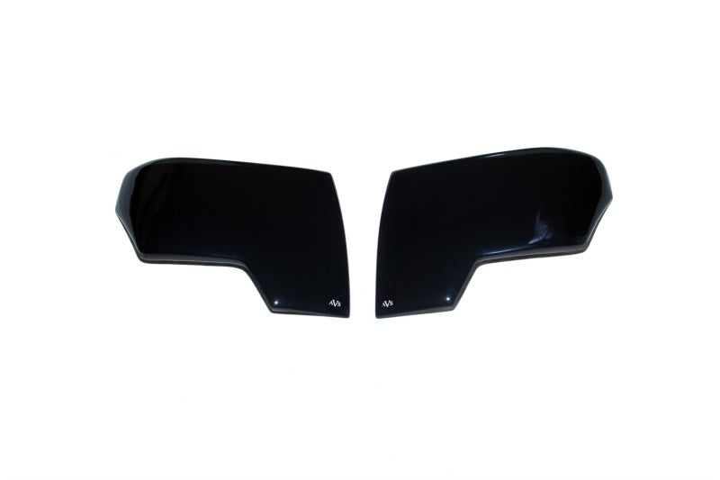 AVS 04-12 Chevy Colorado Headlight Covers - Black