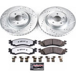 Power Stop 2010 Ford Taurus Front Z36 Truck & Tow Brake Kit