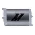 Mishimoto Heavy-Duty Oil Cooler - 10in. Opposite-Side Outlets - Silver