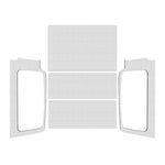 DEI 04-06 Jeep Wrangler LJ Unliminted Headliner Complete Kit - White