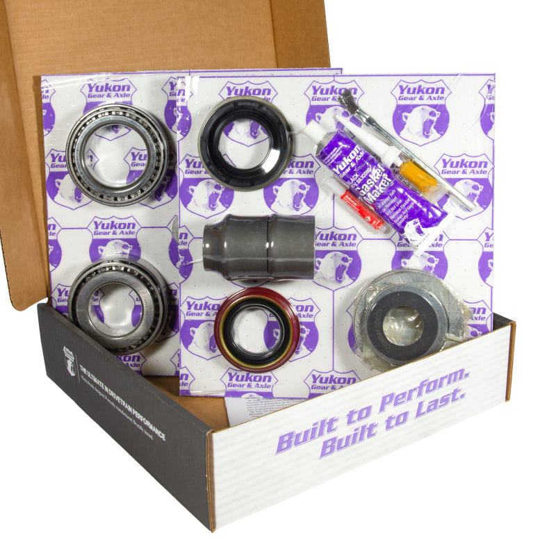 Yukon 9.75in Ford 3.55 Rear Ring & Pinion Install Kit 2.99in OD Axle Bearings and Seals