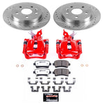 Power Stop 12-16 Buick LaCrosse Rear Z26 Street Warrior Brake Kit w/Calipers