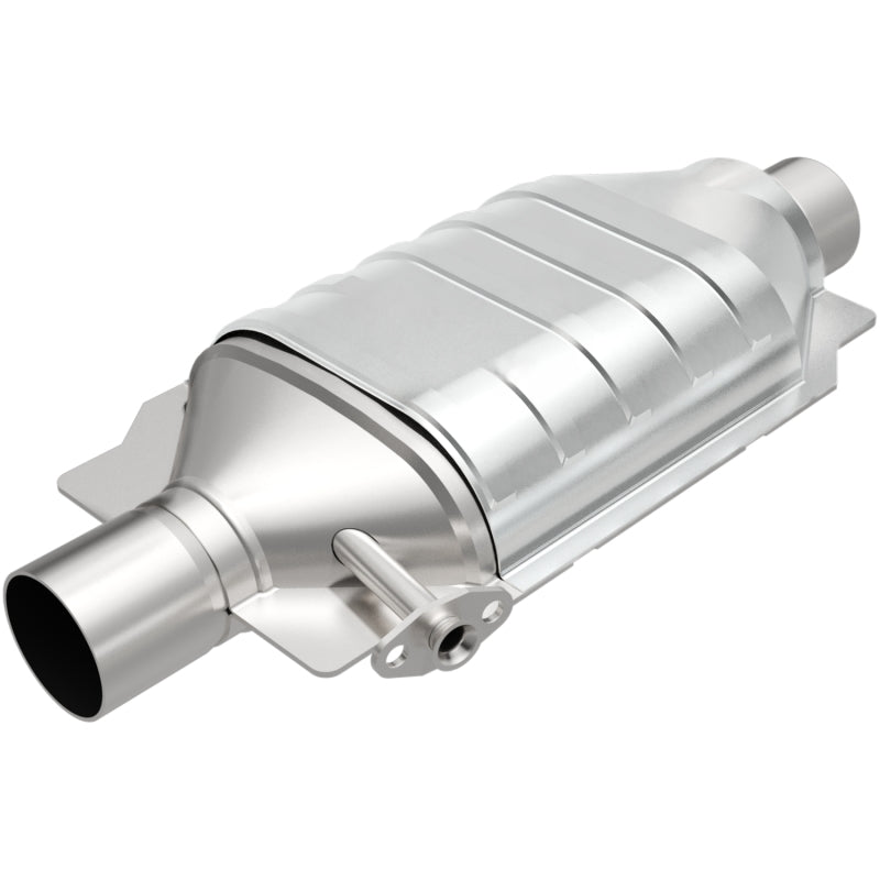 MagnaFlow Universal Catalytic Converter 2in Inlet 2in Outlet 16in Length 6.375in Width