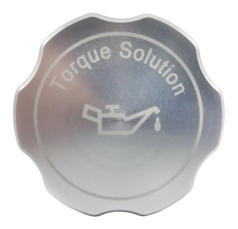 Torque Solution Billet Oil Cap 89+ Subaru - Silver