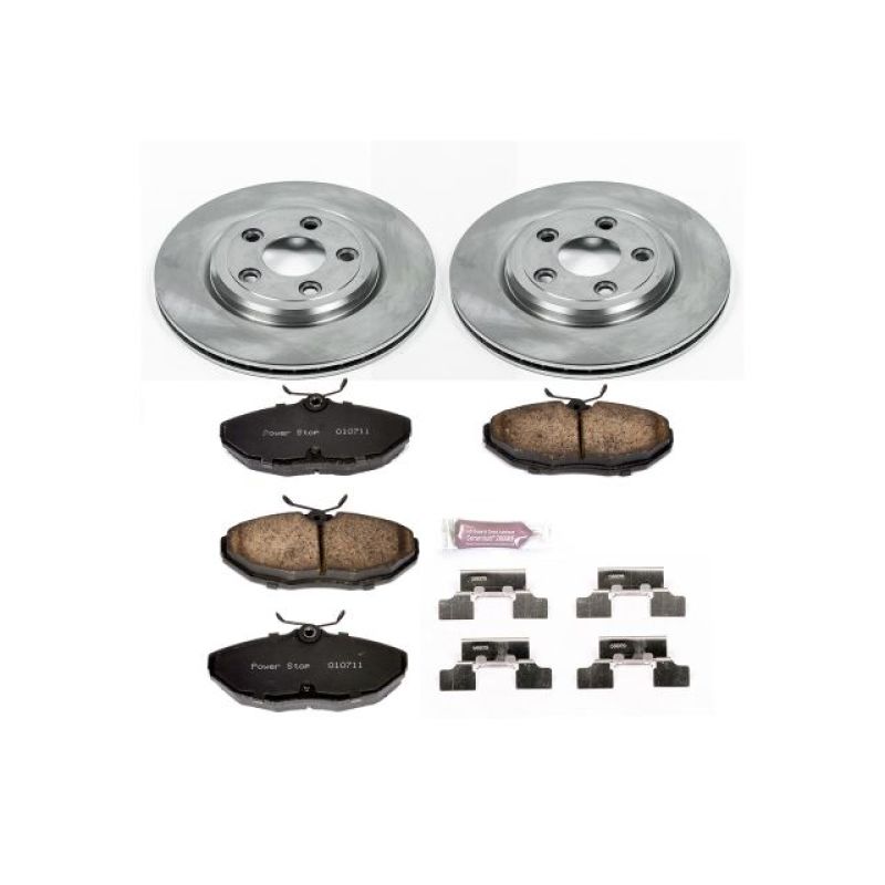 Power Stop 2005 Jaguar Vanden Plas Rear Autospecialty Brake Kit