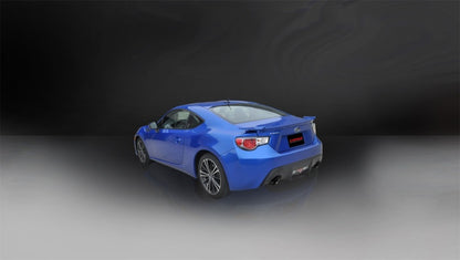 Corsa 2012-2025 Scion FRS / Subaru BRZ Black Tip Sport Cat-Back Exhaust