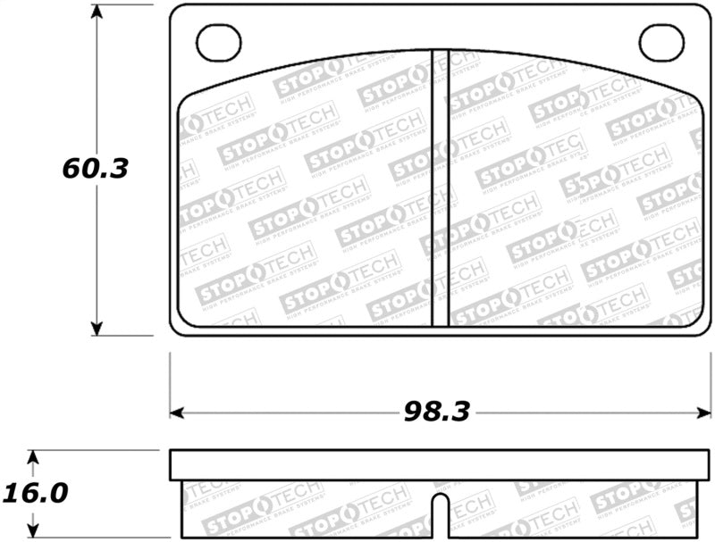 StopTech Street Brake Pads