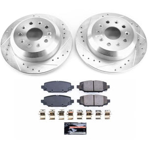 Power Stop 18-19 Jeep Wrangler Rear Z23 Evolution Sport Brake Kit