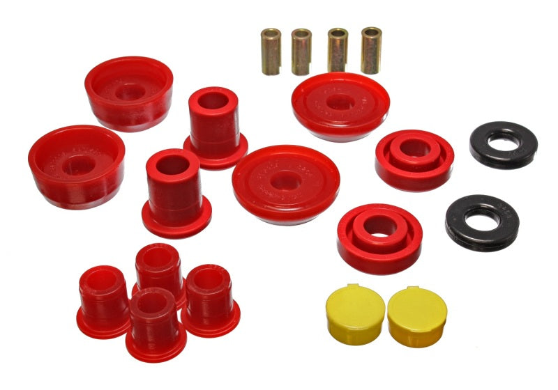 Energy Suspension 93-02 Camaro/Firebird/Trans Am Red Front End Control End Bushing Set