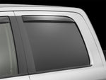 WeatherTech 09+ Dodge Ram 1500 Rear Side Window Deflectors - Dark Smoke