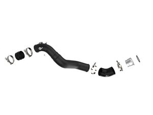 aFe 21+ Ford F-150 V6-3.5L (tt) BladeRunner 3in to 3.5in Aluminum Cold Charge Pipe Black