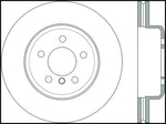 StopTech 11-15 BMW 535i/535xi/ 12-15 640i Front Left Drilled Sport Brake Rotor