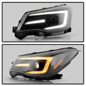 Spyder Signature Subaru Forester 14-16 Xenon/HID Model Only Headlights (PRO-YD-SUFO14HIDSI-BK)