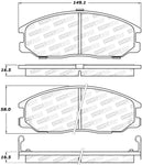 StopTech Street Brake Pads