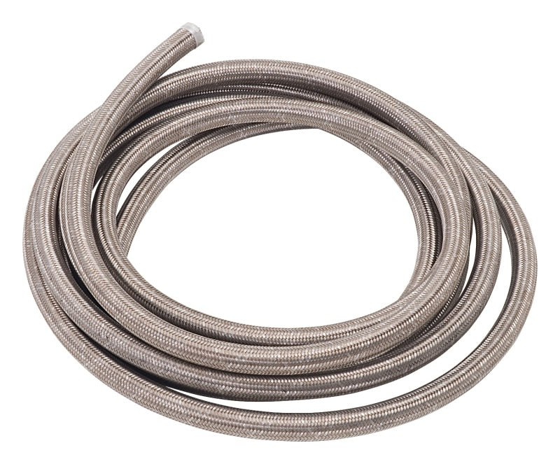 Russell Performance -12 AN ProFlex Stainless Steel Braided Hose (Pre-Packaged 100 Foot Roll)