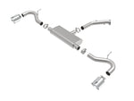 aFe Takeda Series 2.5in 409 SS Axle-Back Exhaust System Polished 18-20 Hyundai Elantra GT L4-1.6L(t)