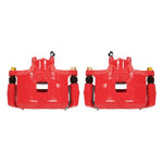 Power Stop 07-12 Dodge Caliber Front Red Calipers w/Brackets - Pair