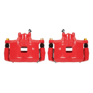 Power Stop 07-12 Dodge Caliber Front Red Calipers w/Brackets - Pair