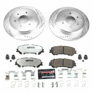 Power Stop 17-19 Nissan Titan Rear Z36 Truck & Tow Brake Kit