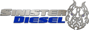 Sinister Diesel 05-07 Ford Powerstroke 6.0L - 4WD Only (Blue) Radiator Hose Kit