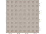 WeatherTech TechFloor 12in x 12in Solid Floor Tile w/ Raised Squares - Tan