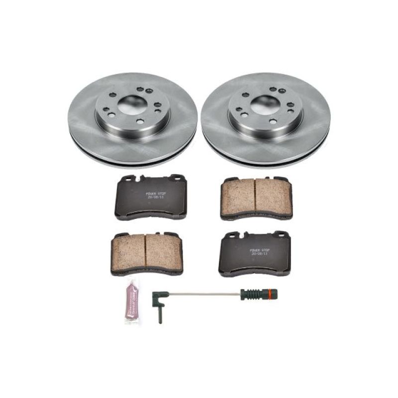 Power Stop 1993 Mercedes-Benz 400E Front Autospecialty Brake Kit