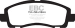 EBC 09-14 Acura TL 3.5 Ultimax2 Front Brake Pads