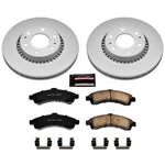 Power Stop 04-05 Buick Rainier Front Z17 Evolution Geomet Coated Brake Kit