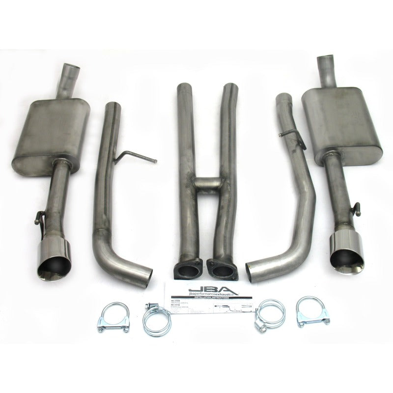 JBA 05-06 Pontiac GTO 6.0L 409SS Dual Rear Exit Cat-Back Exhaust