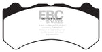 EBC 08-11 Nissan GT-R (R35) 3.8 Twin Turbo (Cast Iron Rotors) Bluestuff Front Brake Pads