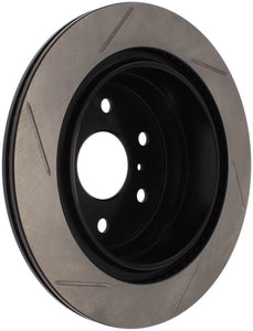 StopTech PowerSlot Chevrolet Avalanche/Silverado/Suburban/Tahoe / GMC Yukon Left Slotted Rear Rotor