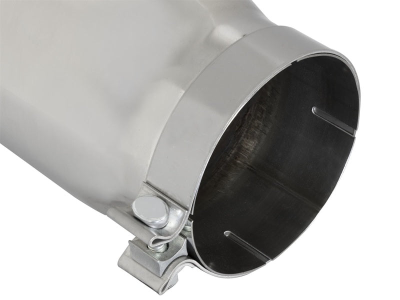 aFe MACHForce-Xp 5in Inlet x 6in Outlet x 15in length Polished Exhaust Tip