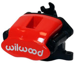 Wilwood Caliper-Combination Parking Brake-R/H-Red 41mm piston 1.00in Disc