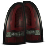 AlphaRex 05-15 Toyota Tacoma PRO-Series LED Tail Lights Red Smoke