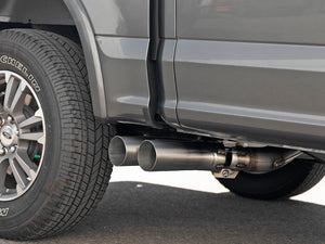 aFe Rebel DPF-Back 409 SS Exhaust System w/Dual Polished Tips 18-19 Ford F-150 V6 3.0L (td)