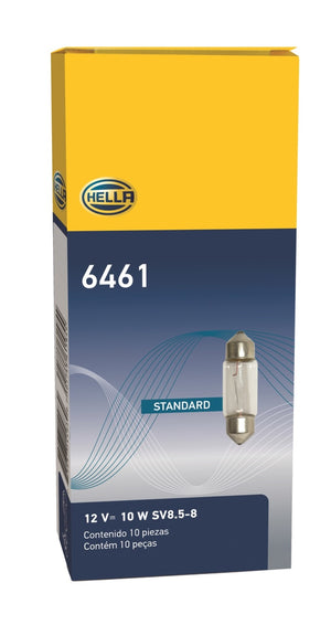 Hella Bulb 6461 12V 10W SV8.5-8