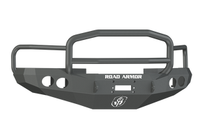 Road Armor 94-96 Dodge 1500/2500 Stealth Front Winch Bumper w/Lonestar Guard - Tex Blk