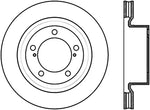 StopTech 17-18 Lexus LX SportStop Cryo Slotted & Drilled Front Right Rotor