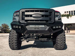 Road Armor 11-16 Ford F-250 SPARTAN Front Bumper Bolt-On Pre-Runner Guard - Tex Blk