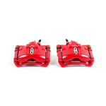 Power Stop 90-93 Honda Accord Front Red Calipers w/Brackets - Pair
