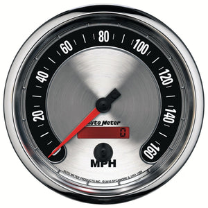 Autometer American Muscle 5in 160 MPH Electric Programmable Speedometer