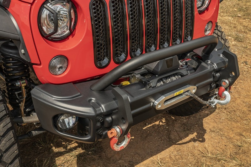 Rugged Ridge Arcus Front Bumper Set W/ Overrider 2018 Jeep Wrangler JK