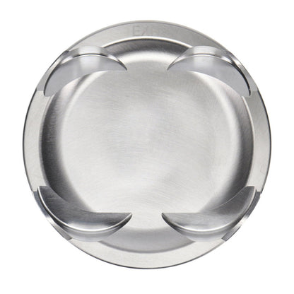 JE Pistons - Set of 4 Mitsubishi 4B11T 89.0mm Bore -10.9 Dome Asymmetrical FSR Pistons - Set of 4