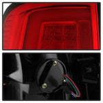 Spyder 13-14 Dodge Ram 1500 LED Tail Lights - Red Clear ALT-YD-DRAM13V2-LED-RC